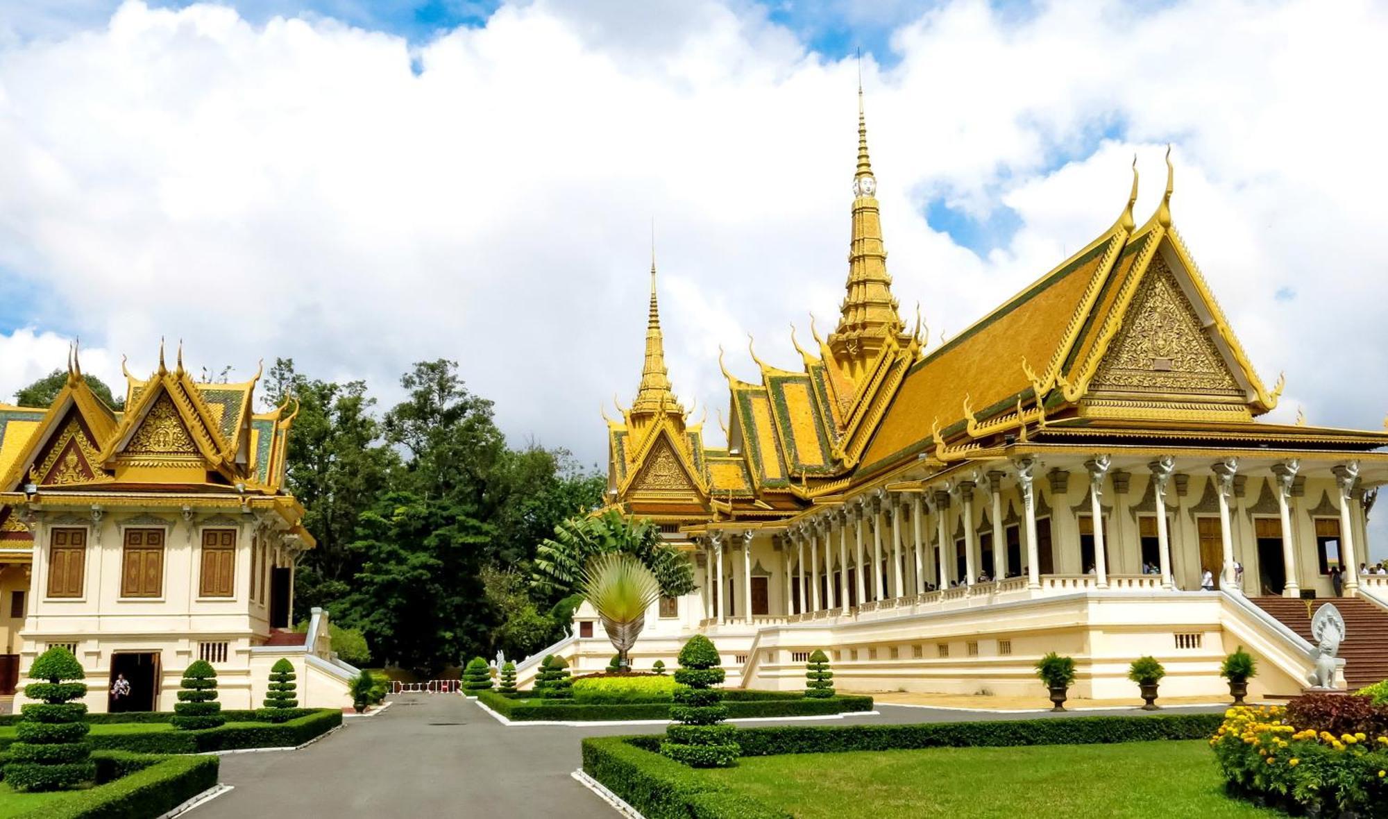 Anik Palace Hotel Phnom Penh Exterior foto