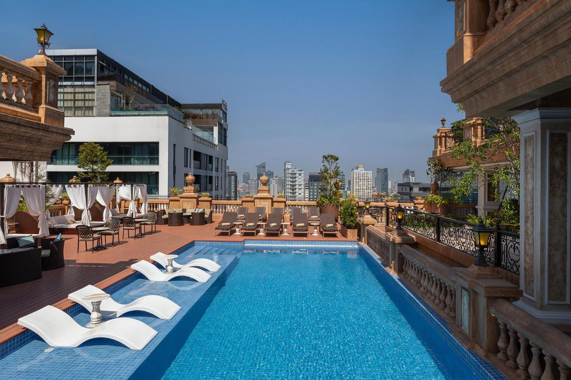 Anik Palace Hotel Phnom Penh Exterior foto